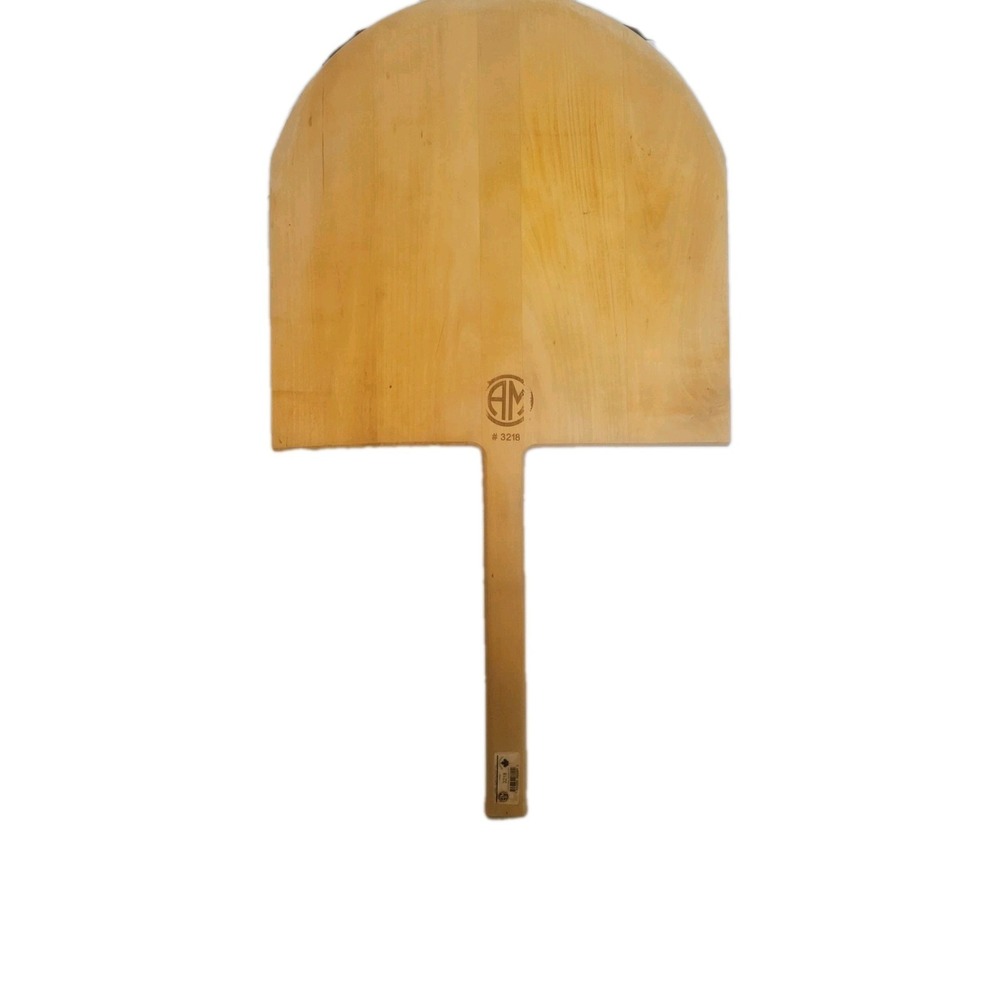 American Metalcraft‎ 3218 Wood Pizza Peel Blde18 "w x 17.5" Dpth Lgth 32"/handle